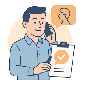 Appel avec un conseiller